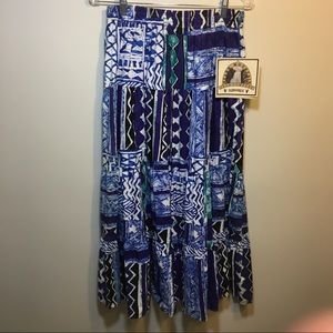Vintage 90’s boho hippie maxi long skirt